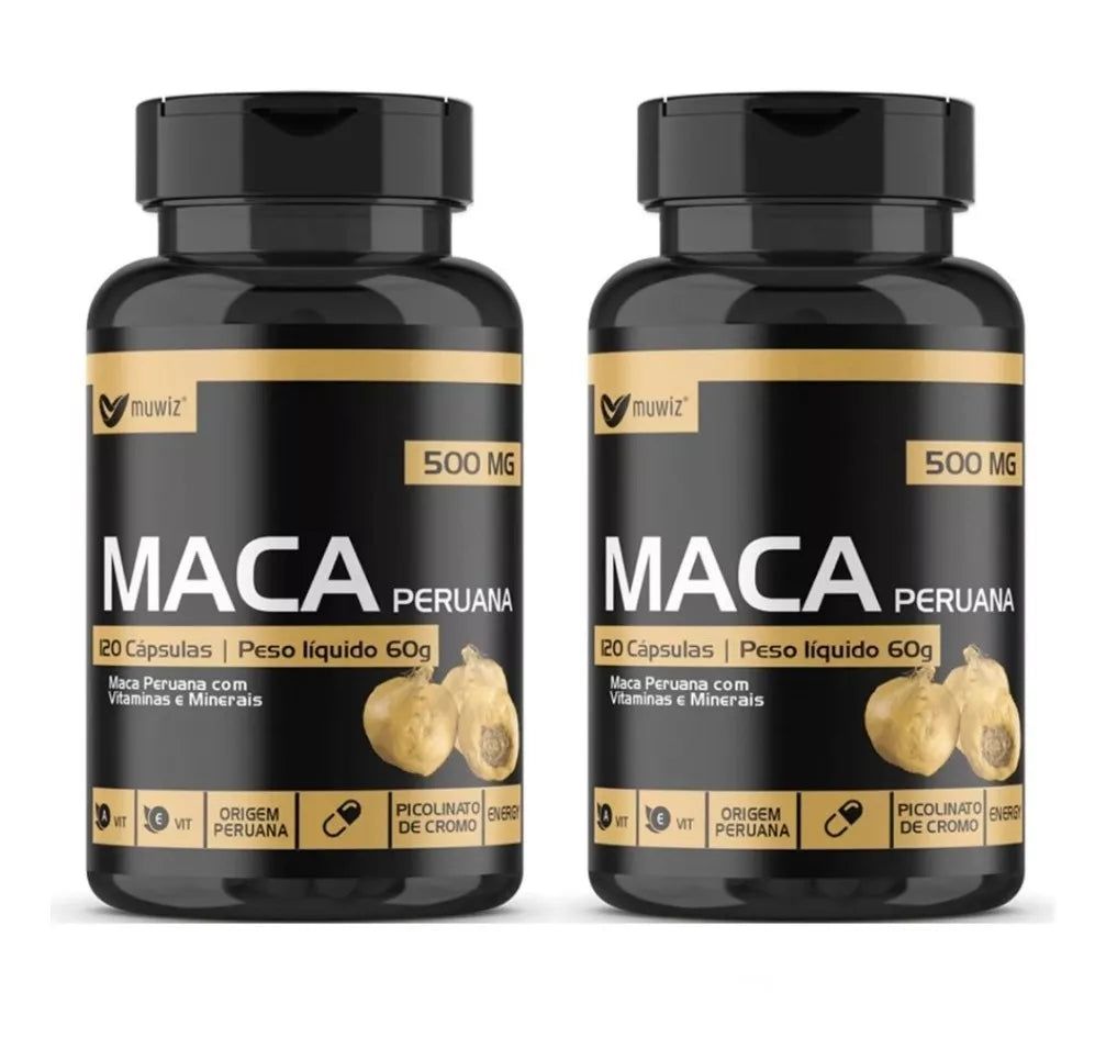 Maca Peruana 240cp Energizante Y Vigorizante - Energy Kit X2