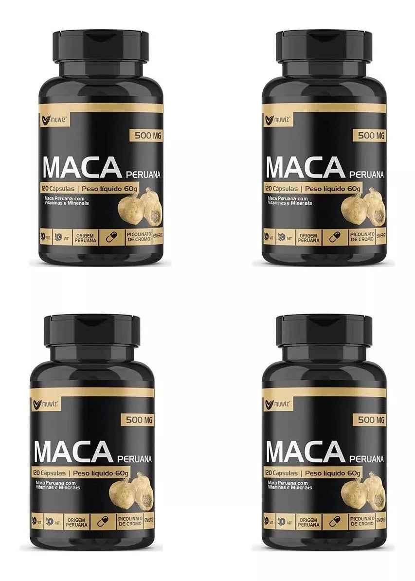 Maca Peruana 240cp Energizante Y Vigorizante - Energy Kit X2