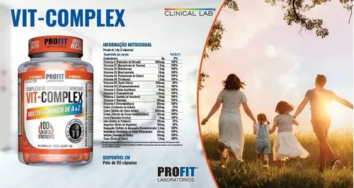 Multivitamínico De La A A La Z - Vit Complex - 90 Cápsulas