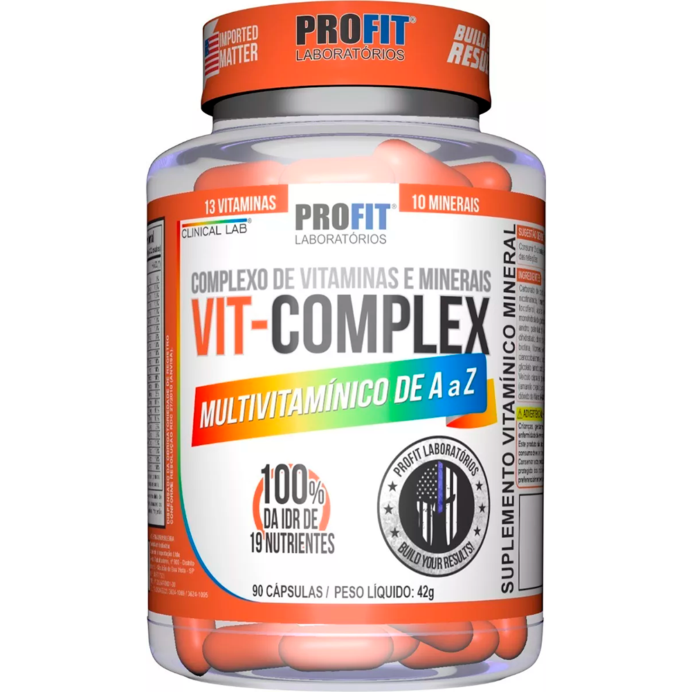 Multivitamínico De La A A La Z - Vit Complex - 90 Cápsulas