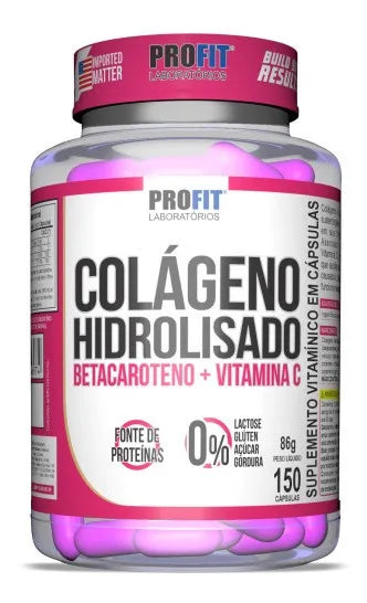COLÁGENO HIDROLISADO 150 CÁPSULAS - ProFit Labs - ENERGYSUPLEMENTOS.UY