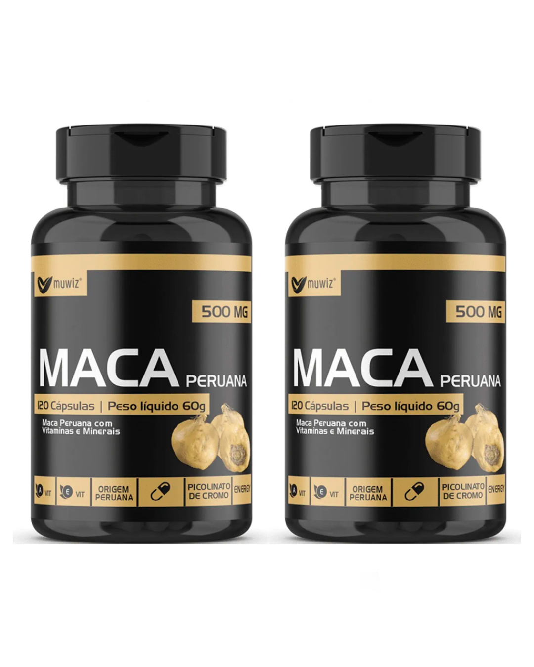 Maca Peruana 120 Capsulas Energizante Y Vigorizante - Energy Suplementos